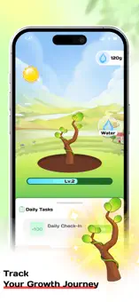 MyTreetime growth journey screen